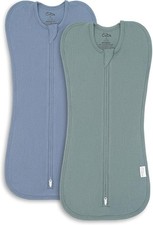 Swaddle Blanket Baby Girl Boy Easy Zipper Swaddle 2-Piece Set