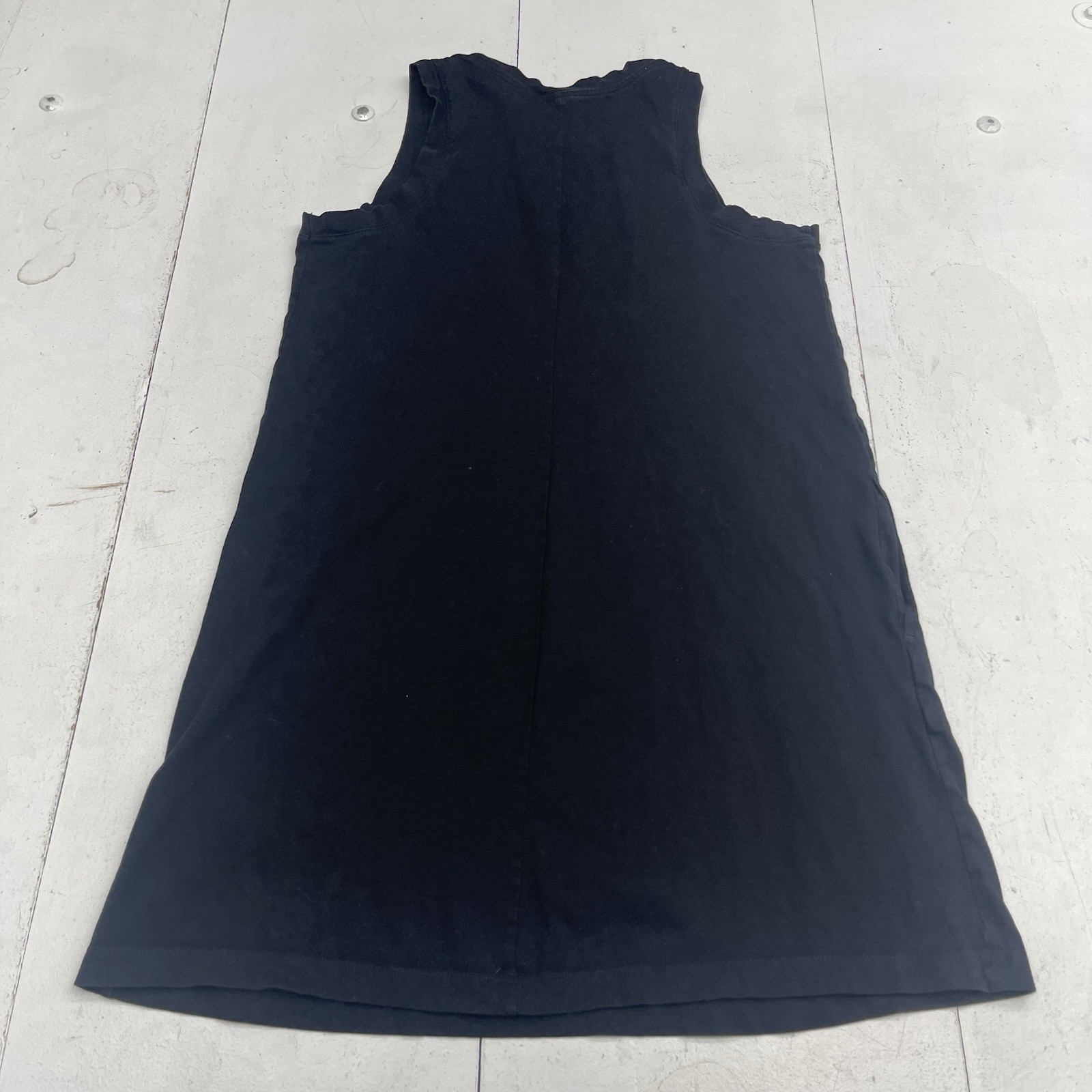Old Navy Solid Black Basic Sleeveless Tank Top Dr… - image 7