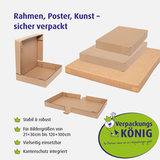 Bilderkartons,Leinwandkartons, Kunst, Gemälde, 2-wellig, div. Größen