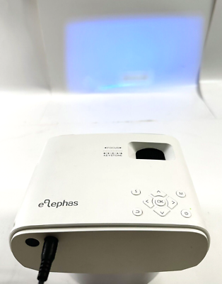 Elephas BL128 LED Mini Projector Full HD 1080P, Black/White