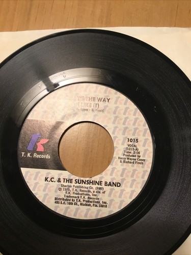 K.C. & The Sunshine Band: That's The Way (I Like It)/ What Makes You Happy/45 - Picture 2 of 8