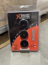 Dead Center Archery Products Stainless 1 oz. Weight Set 3 per pk. - BLACK