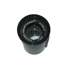 Luminac Replacement Lenses Coated Anastigmat 4 Inch f/3.5 Projector Black