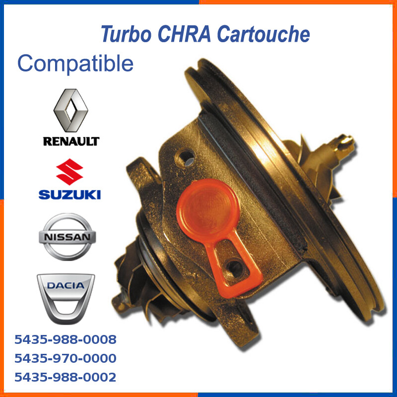 CHRA cartouche turbo 54359700000 remplacement Renault dCi