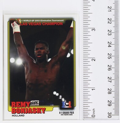 その他 Magic Grand Prix Yokohama 2003 Finalist REMY BONJASKY (No.53) - 2003 K-1 GRAND PRIX Trading Card | eBay