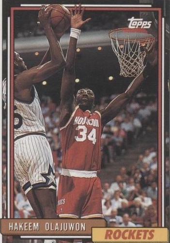 1992-93 Hoops David Robinson / Hakeem Olajuwon #323 | eBay