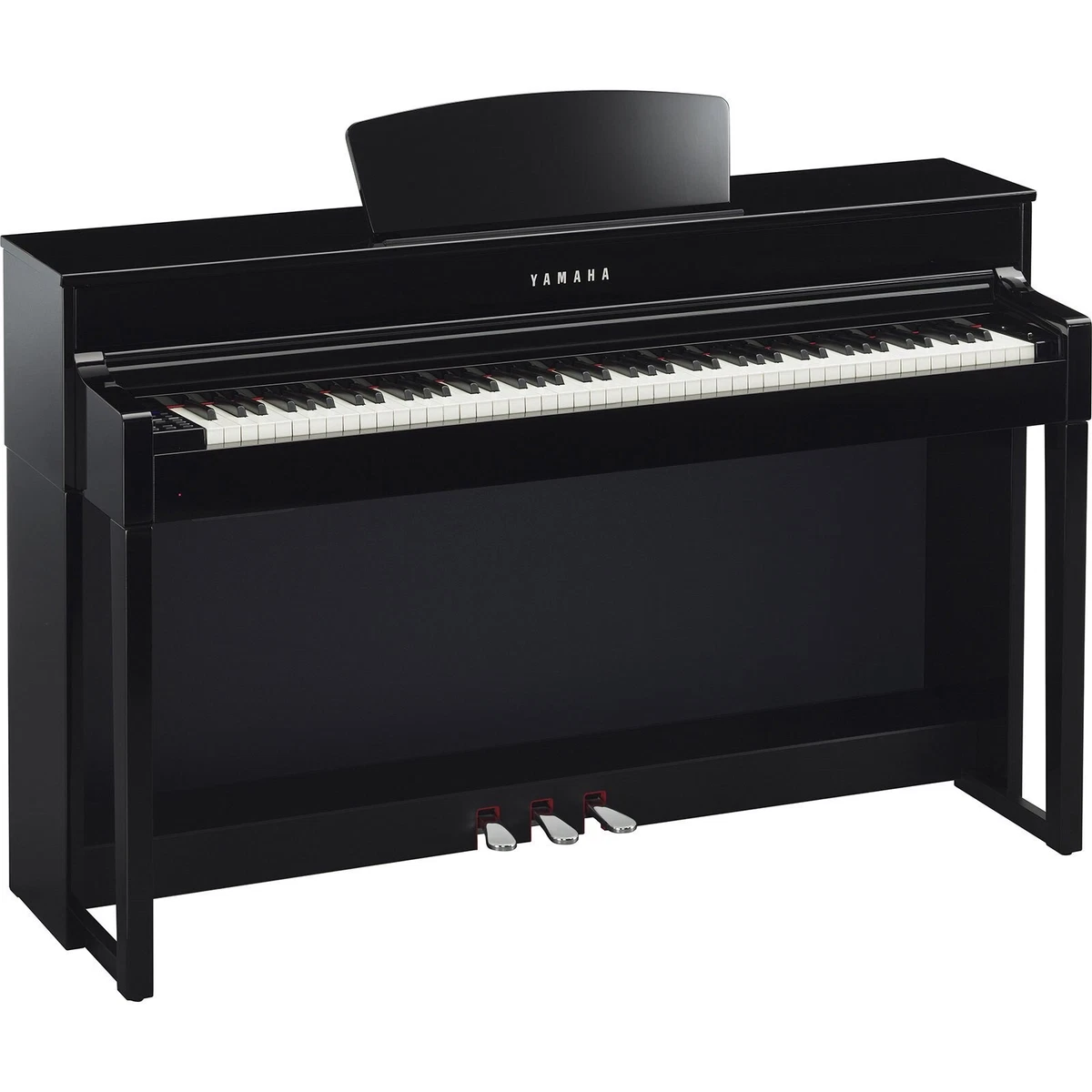 Yamaha CLP 535 Digital Piano Graded Hammer 3X Polished Ebony in good condition