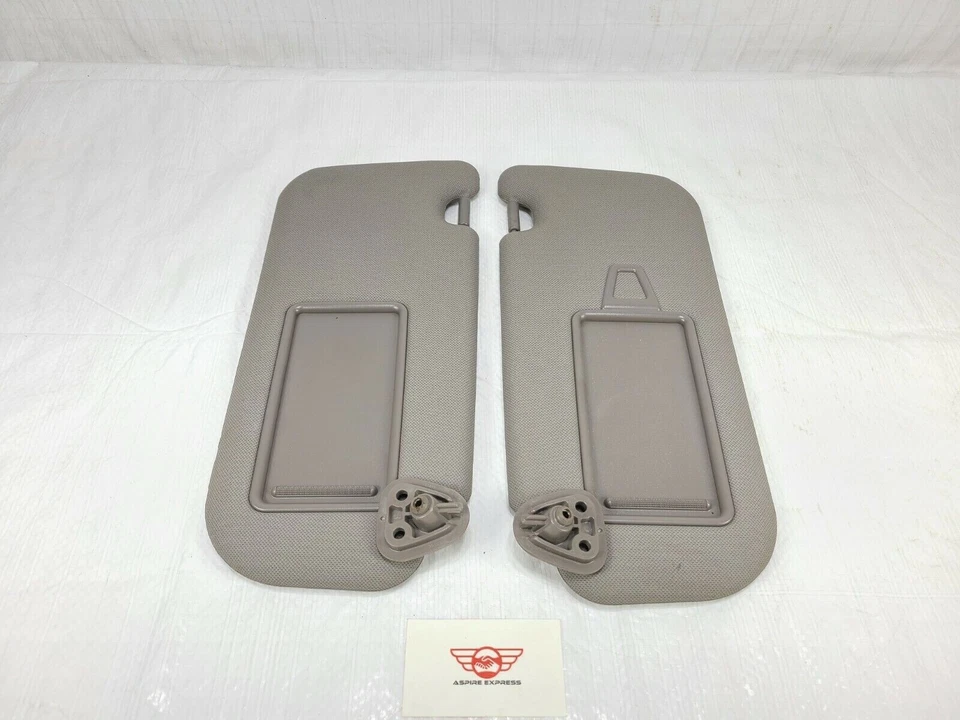2014 Hyundai Tucson Sun Visor Sunvisor Left Right Set with Mirror Extendable - Изображение 4 из 4