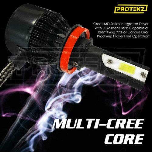 9005 LED Headlight Bulbs Kit 7200LM 60W 6000K Xenon White HB3 Car & Truck Parts - Picture 11 of 12