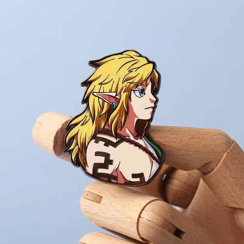 Juego The Legend of Zelda/Link Metal Esmalte Solapa Insignia Pin Regalo - Imagen 5 de 5