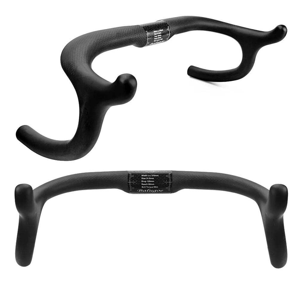 Carbon Track Bicycle Handlebar Bike Drop Bar 29er 31.8mm 330/350