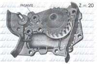 Dolz R314 Wasserpumpe For Dacia Renault