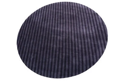 Teppich Original Nepal Rund Handgeknüpft 250x250 cm 100% Wolle Rug Aubergine - Bild 1 von 4