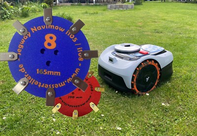 ''DIE 8'' Für Segway Navimow i105e i108e 8-er Messerscheibe i Serie - 165mm