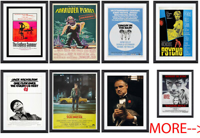 Klassischer Film, Film gerahmte Poster in den Größen A1-A2-A3-A4 - gerahmte Poster - 6