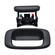 New Black Tailgate Handle With Bezel Set For 99-07 Silverado Sierra GM1915105