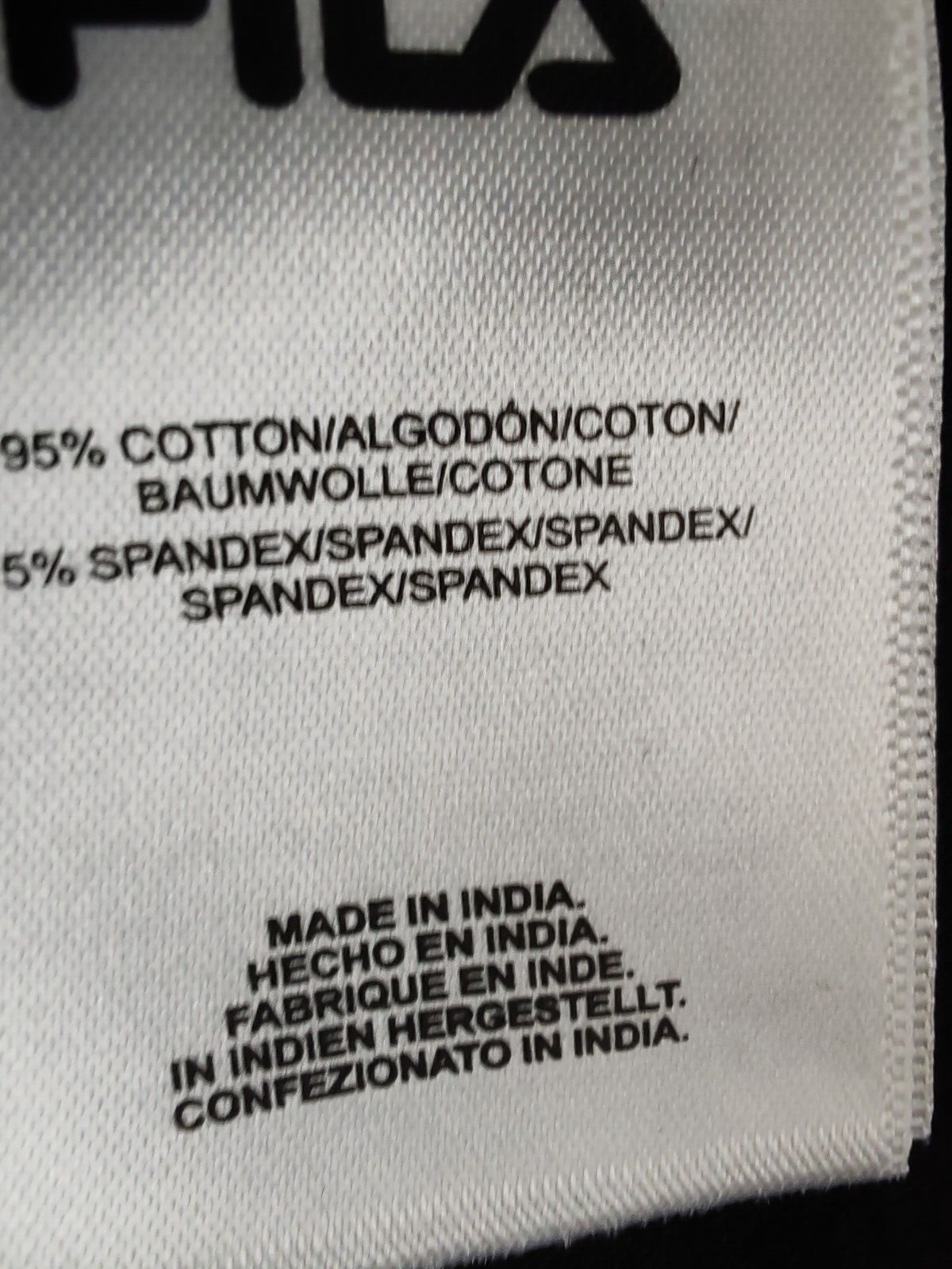 Leggings FILA taglia S nero donna