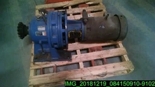 SUMITOMO SM-CYCLO GEAR REDUCER WITH 7-1/2 hp BALDOR MOTOR CHH-6185Y-87 VM3710T