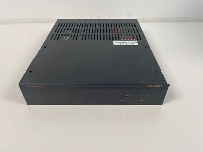 AudioCom PS-4001 4 Ch. Intercom Power Supply   Clear-Com Compatible   Fully Test