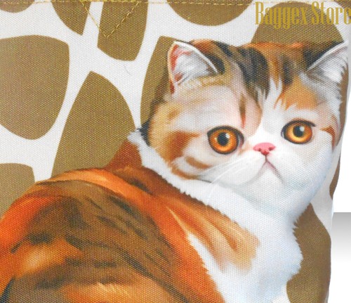 Furbabies Exotic Shorthair Original portrait drawing printed Canvas Tote Bag (L) - Bild 5 von 12