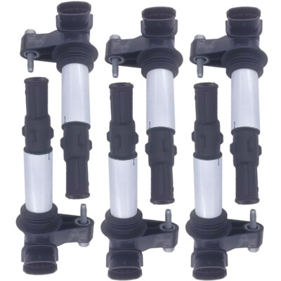 6X Zündspule Für Alfa Romeo 159 Brera Spider 939 3.2 JTS Saab 9-3 2.8 0221604112