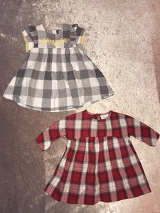 next tartan dress baby girl