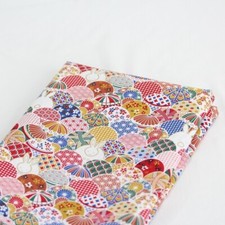 UK DIY Retro Cotton Fabric for Yukata Kimono Haori Curtain Craft Sewing Material