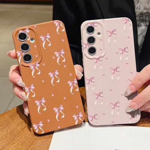 Case For Samsung Galaxy S25 Ultra S24 FE S23 S22 A16 A15 A55 Bow TPU Soft Cover - Picture 2 of 16