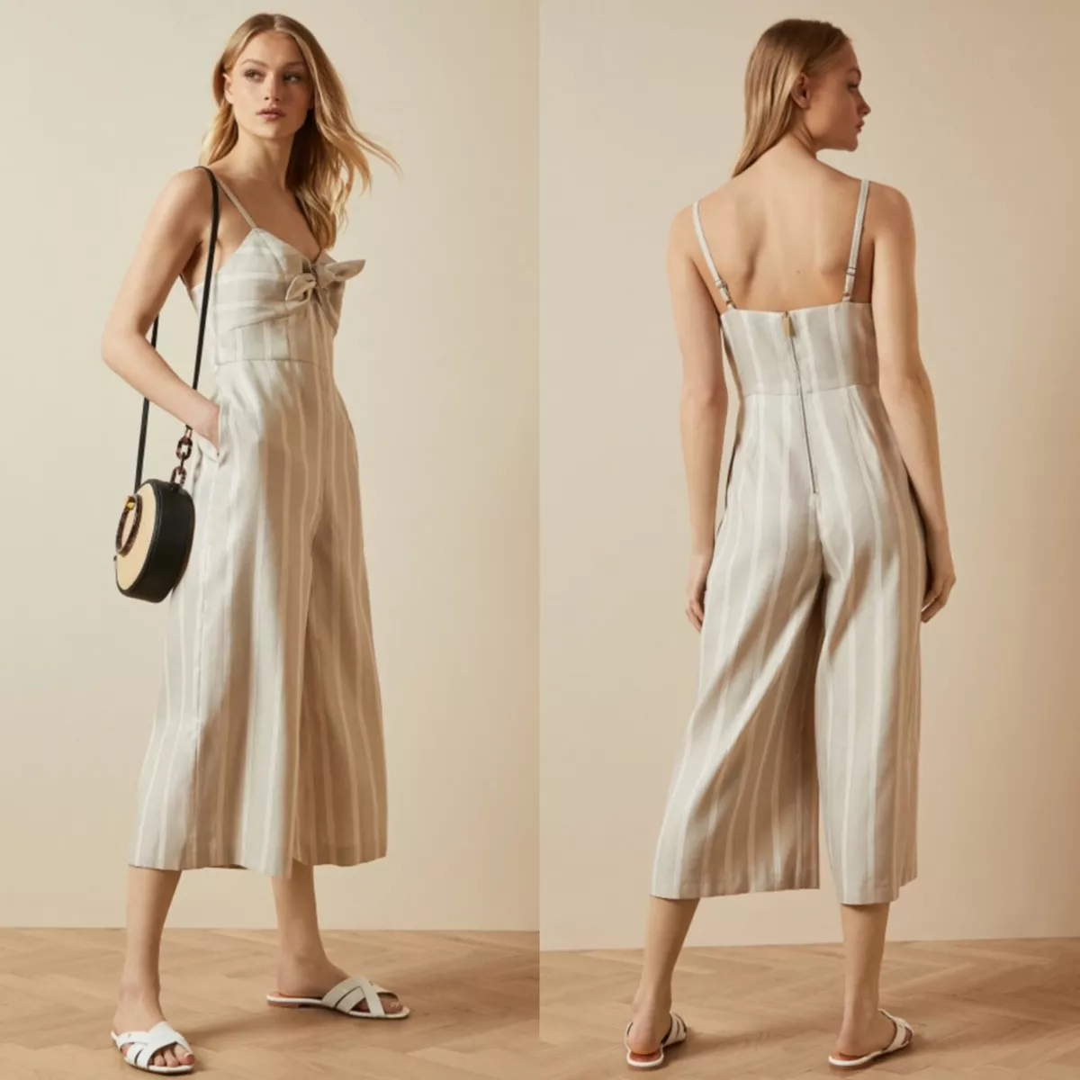 Ted baker cheap striped jumpsuit