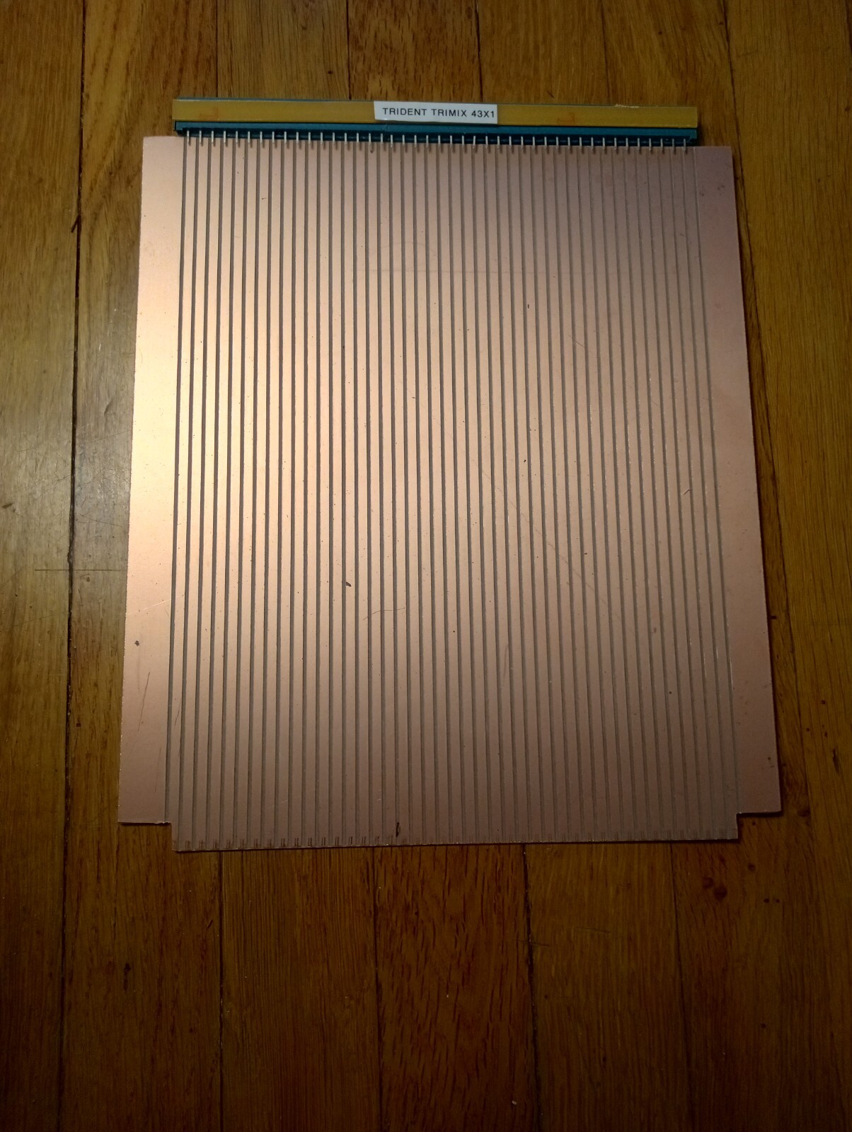 Trident Trimix Recording Console Extender Board Riser KIT FORM