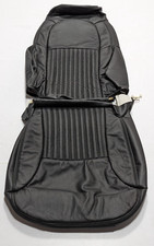 For Chevrolet Corvette Driver Seat 1997-2004 Black Leather Seat Covers Lr58 For Chevrolet Corvette Driver Seat 1997-2004 Black Leather Seat Covers Lr58