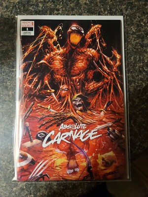 ABSOLUTE CARNAGE #1 Tyler Kirkham - Cates Exclusive Variant Marvel Comic 1    