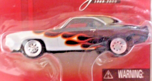 Pontiac Firebird SS 1969 Johnny Lightning blanco/azul/rojo 40 años - Imagen 1 de 7