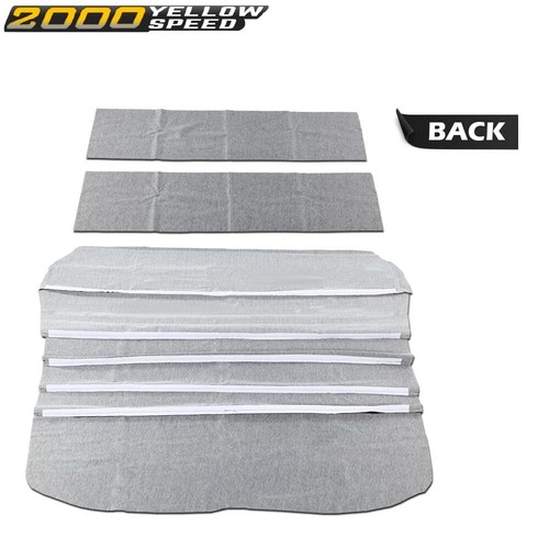 Tier Headliner Fit For 1969 1970 1971 1972 Oldsmobile Cutlass & 442 Black - Picture 3 of 9