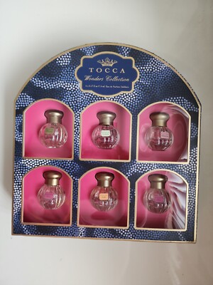 TOCCA EDP Wonders perfume fragrance Set Size: 6 x 5ml