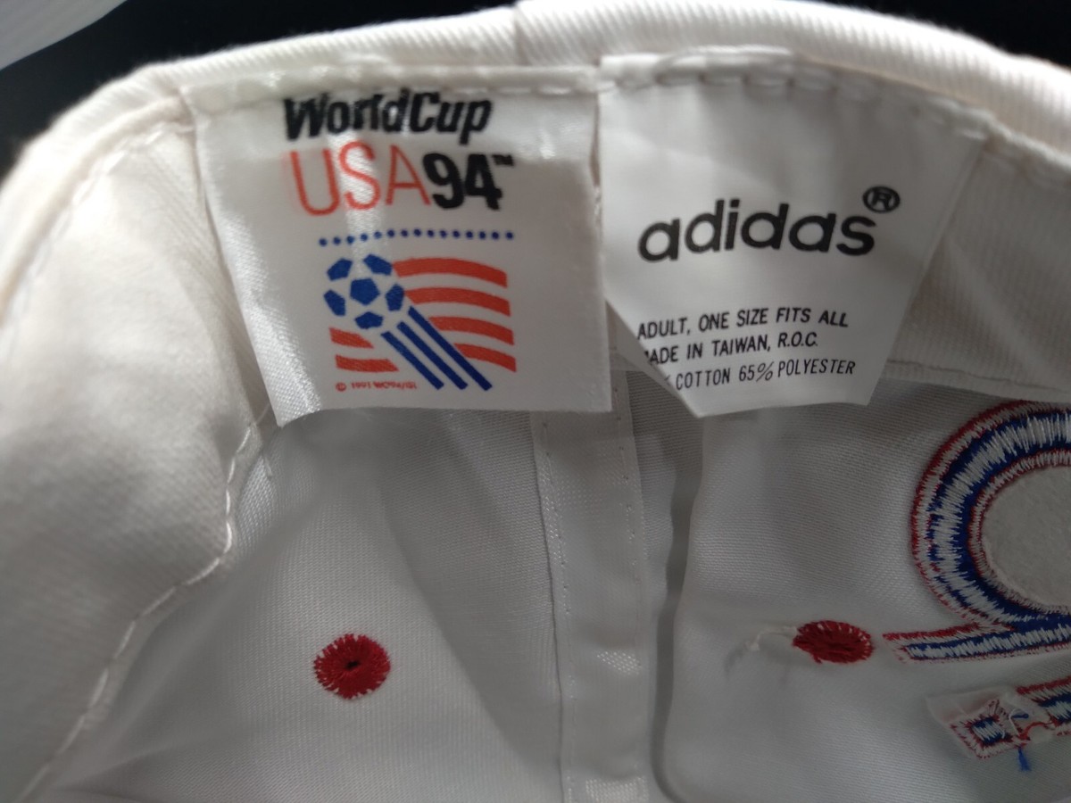 World Cup USA 1994-Adidas- Adult Knapback Cap-Authentic-Rare-Mint