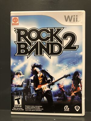 【中古】Rock Band 2 Rock Band 2 Nintendo Wii Video Game 14633191134| eBay