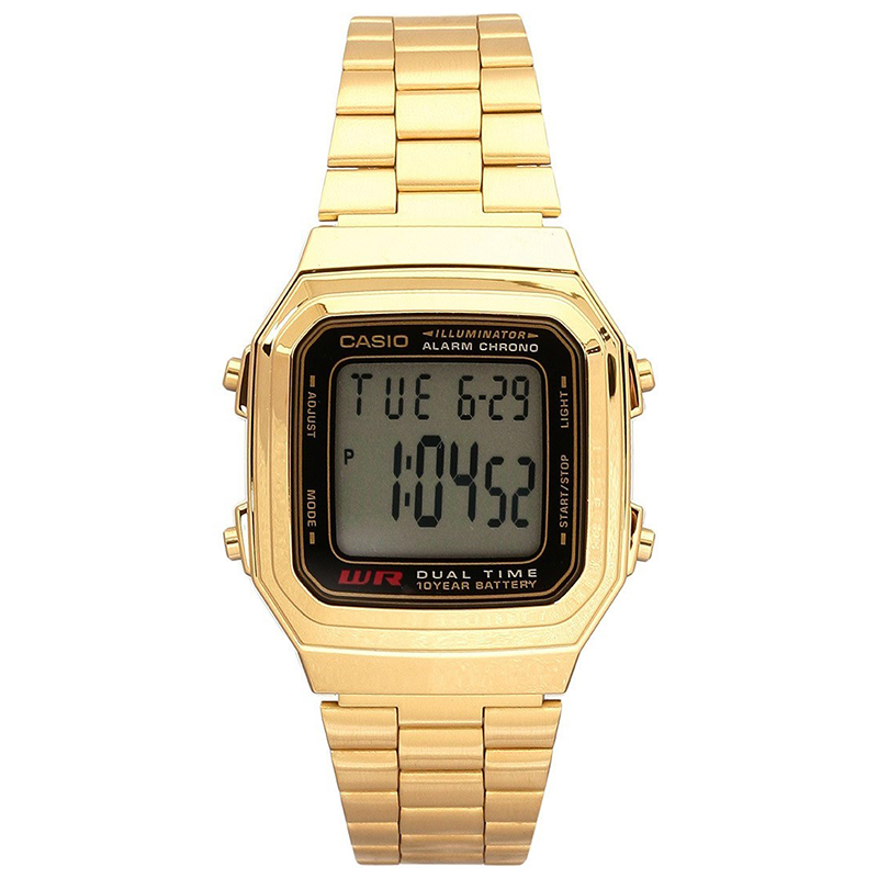 Orologio casio collection oro a178wga-1adf unisex