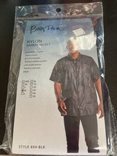 Betty Dain Nylon Men s Barber Jacket Size Medium