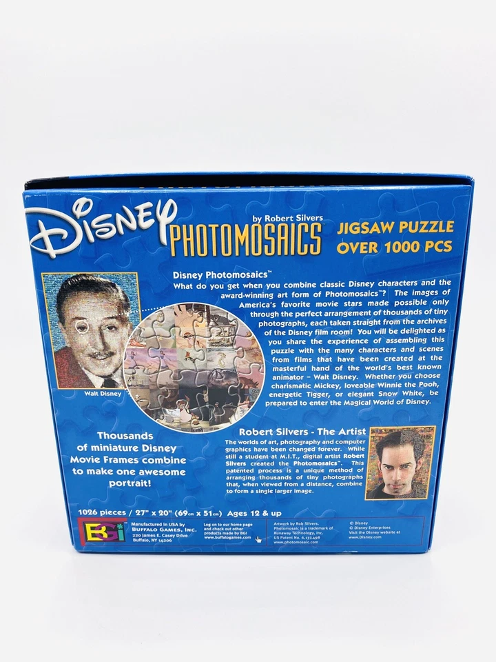 Rompecabezas Mickey Mouse Photomosiacs 1000 piezas de Robert Silvers Disney Foto 4 de 4