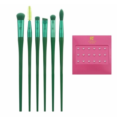 Real Techniques Eye-Makeup Pinselset Nectar Pop Edition 4-teilig