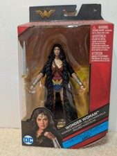 "Figura de la Mujer Maravilla del Multiverso DC Comics 6"" con Ares NUEVA #1, FDF42"