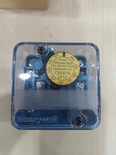 New Honeywell Pressostato 100-500mbar Stand-alone Module C6097A2410 In Box - Picture 3 of 4