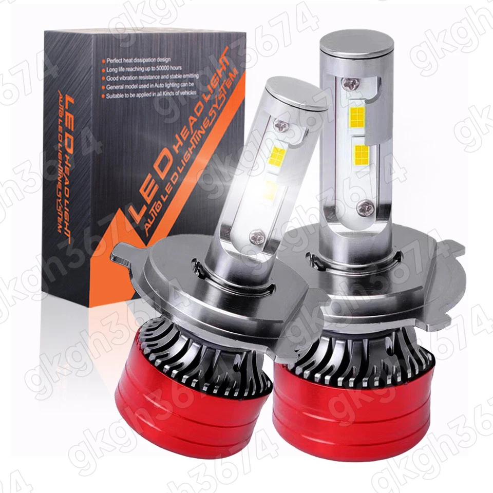 1 par de faros redondos de vidrio led de 7 pulgadas, conversión ASPECTO CLÁSICO ORIGINAL cromados Foto 2 de 4