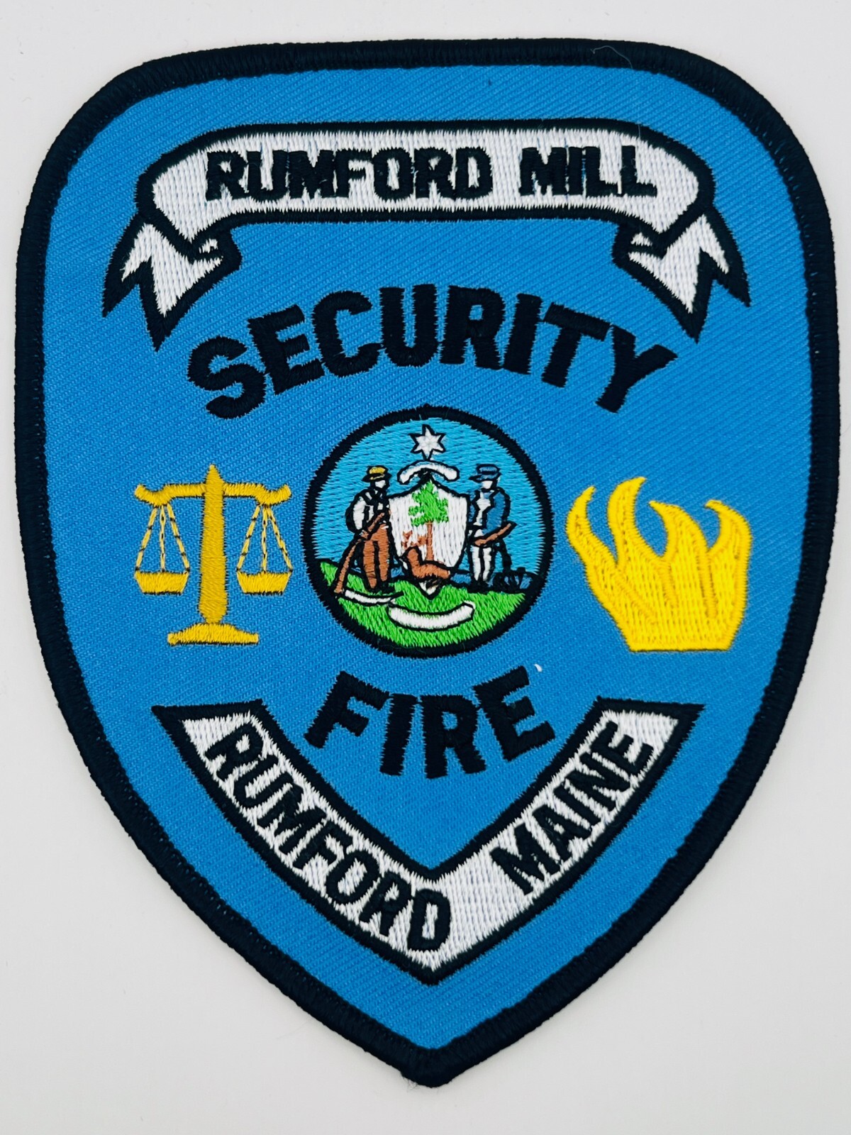 Rumford Maine Fire Department Patch eBay