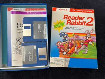 Reader Rabbit 2 The Learning Company for Macintosh 3.5 Media | eBay