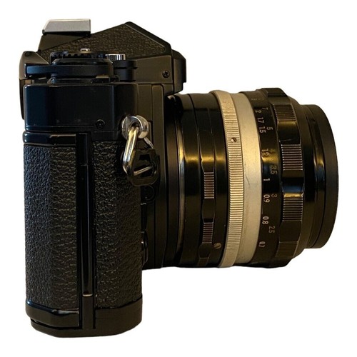 Nikon FE SLR film camera w/ Nikon Ai NIKKOR-S・C Auto 50mm F1.4 "WORKING" - Picture 5 of 10