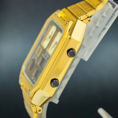 MINT] CITIZEN Thermo Sensor Record Label JG2122-60W Limited Gold