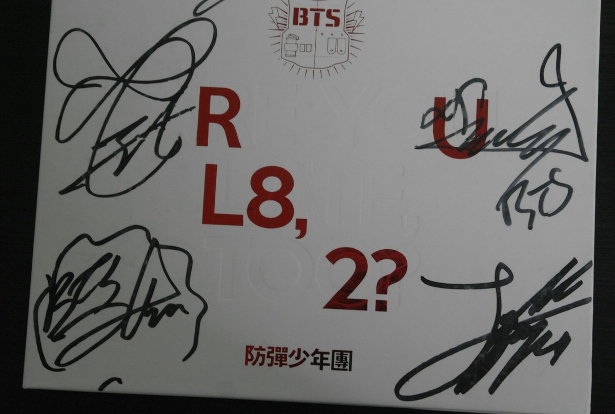 BTS V 直筆 サイン / O!RUL8,2? BTS Signed 1st Mini Album O!RUL8,2? ORUL82 ''NO'' CD with 2