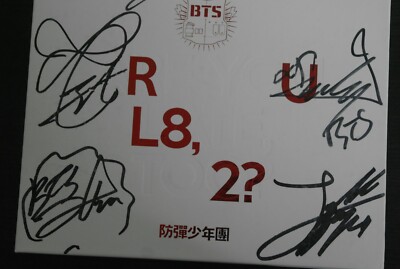 BTS Signed 1st Mini Album O!RUL8,2? ORUL82 ''NO'' CD with 2